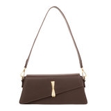 Brown Asymmetric Handbag for Women