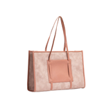 Pink Structured Tote Bag for Women