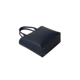 Navy Textured Tote Bag