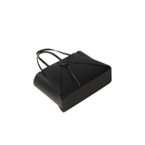 Black Structured Tote Bag