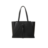 Black Structured Tote Bag